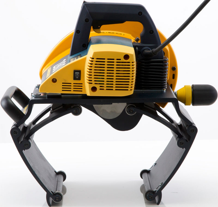 Электрический труборез Exact PipeCut 280 Pro Series вид сбоку