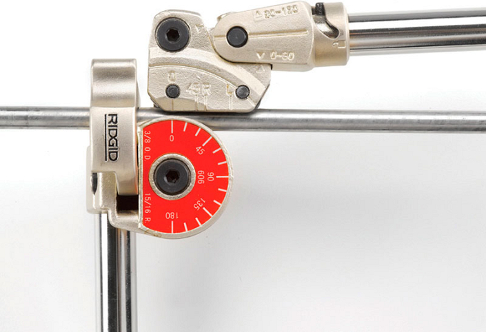 Использование трубогибов ручных рычажных Ridgid 608