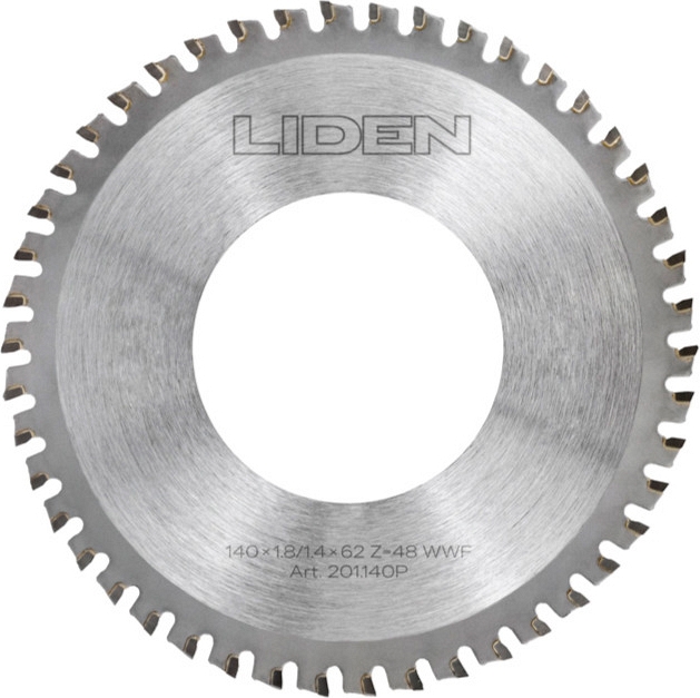 Пильный диск для трубореза Liden TCT Premium 140