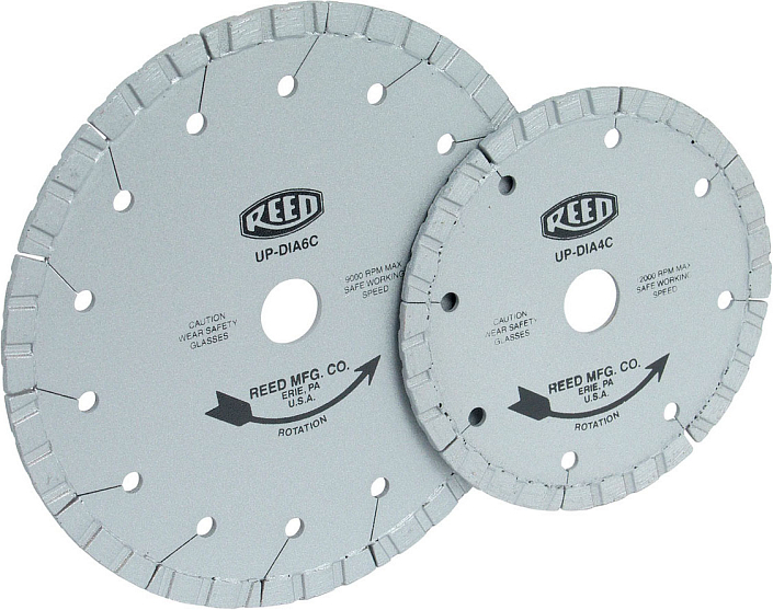 Режущие диски Reed UPCDIA6C (left), UPCDIA4C (right) Режущие диски Reed UPCDIA6C (left), UPCDIA4C (right)