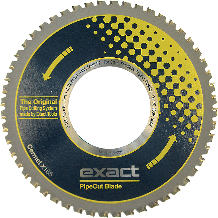 Режущий диск на труборез Exact Cermet X165 Режущий диск на труборез Exact Cermet X165
